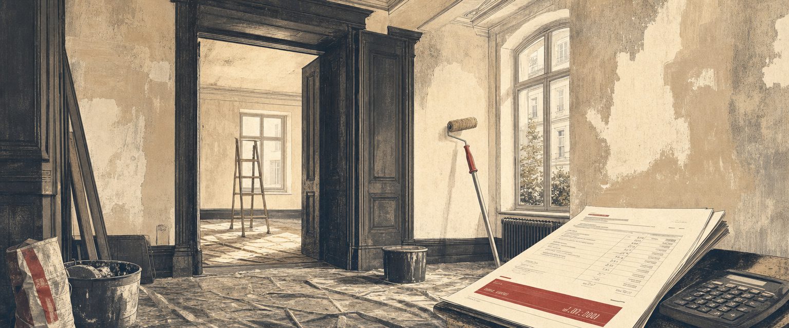 Renovierungskosten Jobcenter — Schönheitsreparaturen und Tapezieren als Sonderleistung nach §22 SGB II